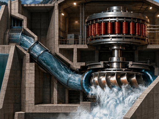 De un embalse a la red eléctrica: cómo funciona una central hidroeléctrica