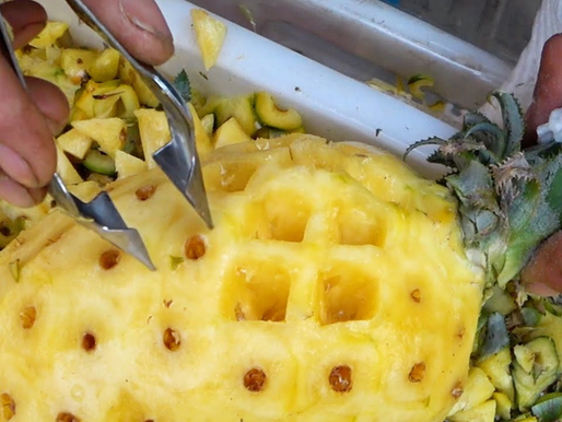 Así cortan la piña quienes realmente saben aprovecharla: el 99% la corta mal y pierde gran parte sin darse cuenta