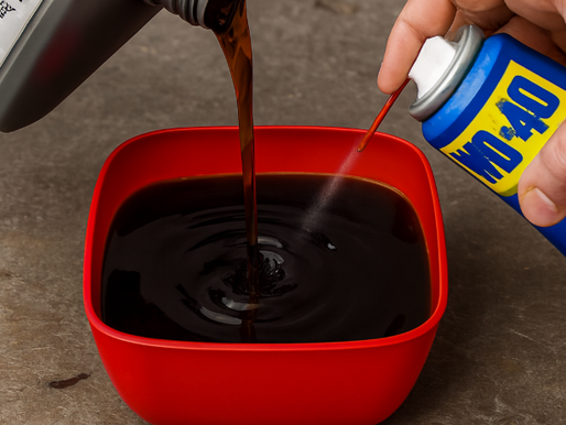 Mezcla WD-40 con Aceite de Motor Usado y Descubre Algo Que Muy Pocas Personas Conocen