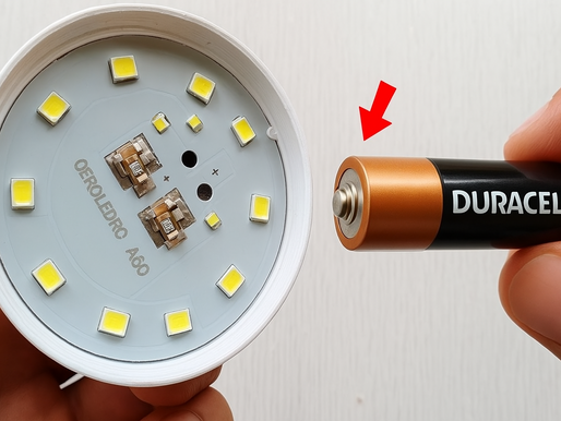 ¡Repara tus bombillas LED con una simple pila! 🔧💡 Lo que los fabricantes NO quieren que sepas 😱🔋