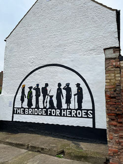 Bridge for Heroes mural