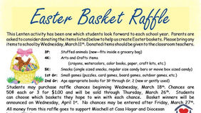 In Need of Raffle Items: Easter Basket 