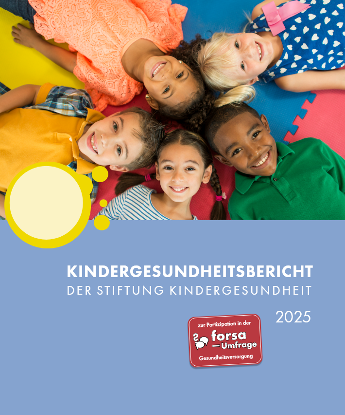 Kindergesundheitsbericht 2025 erschienen - GPeV mit Beitrag