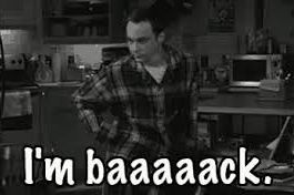 I'm Baaaaaack