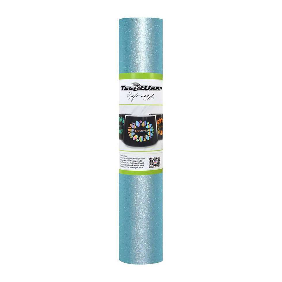 Thumbnail: TECKWRAP Glitter Adhesive Craft Vinyl