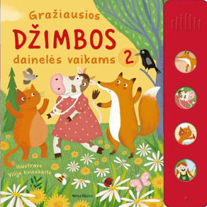 Knyga „Gražiausios Džimbos dainelės vaikams 2“