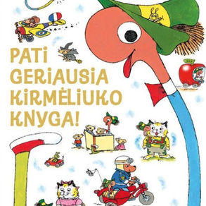 Knyga „Pati geriausia Kirmėliuko knyga!“