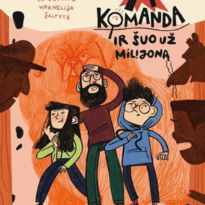 Knyga „A komanda ir šuo už milijoną“ 