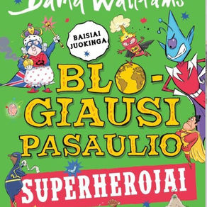 Knyga „Blogiausi pasaulio superherojai“