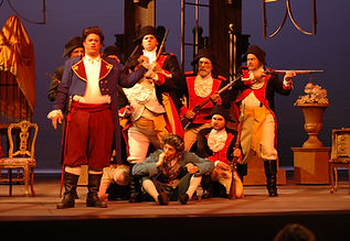Live Theater performance with the crew of an old ship