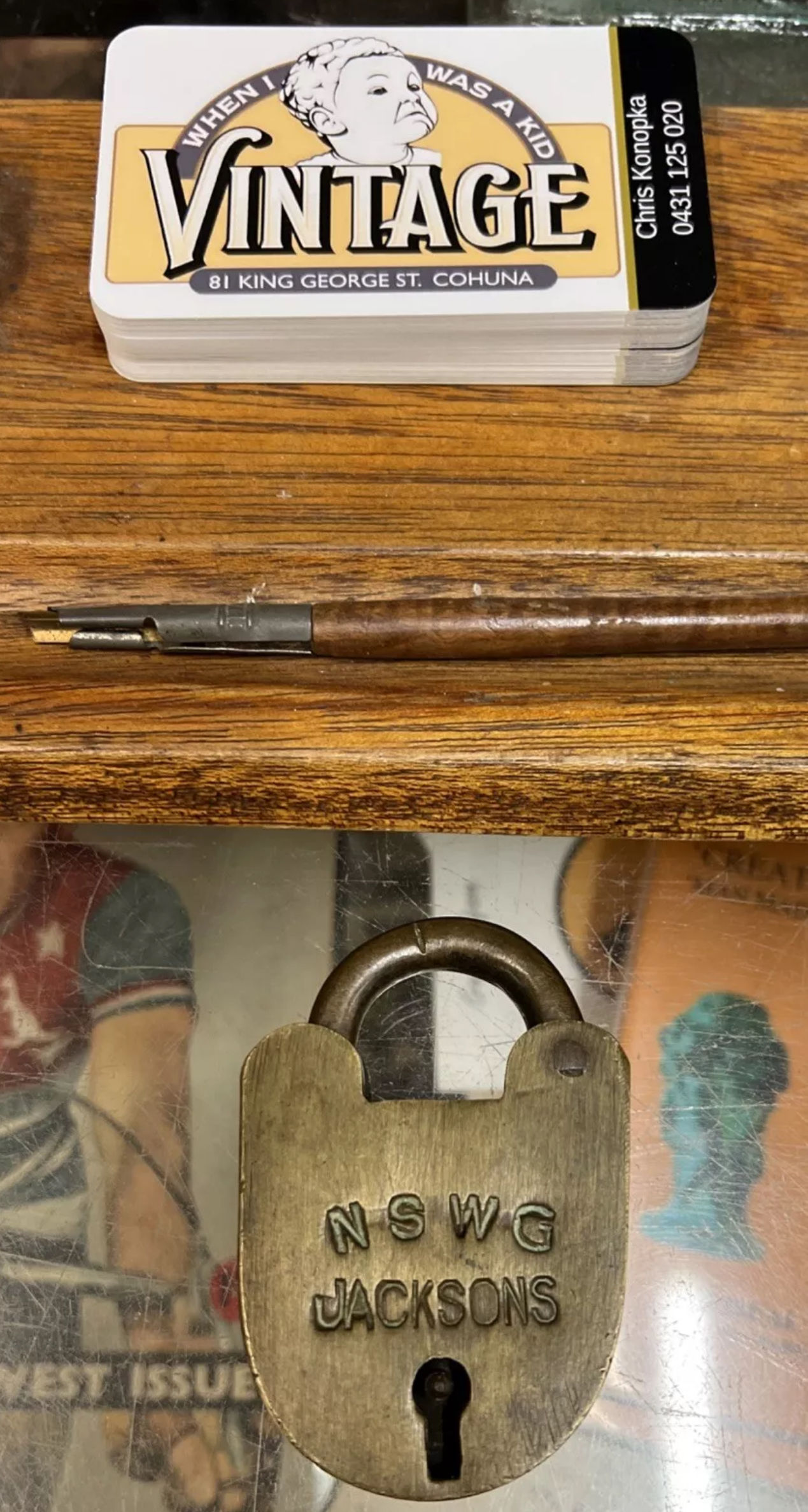 NSWG Jacksons Padlock No Key