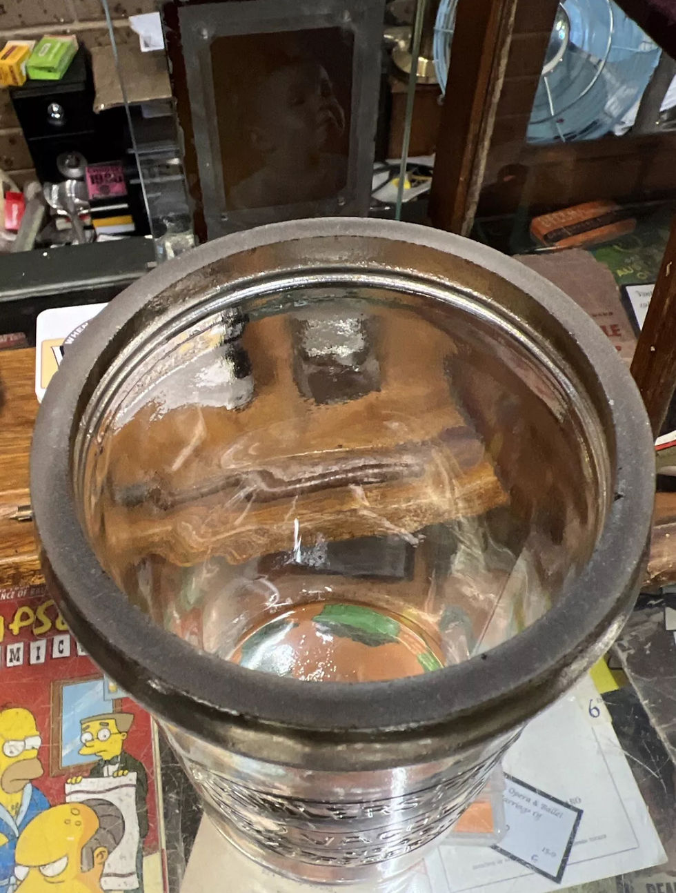 Thumbnail: Fowlers Vacola Number 45 Jar With Glass Lid No Clips