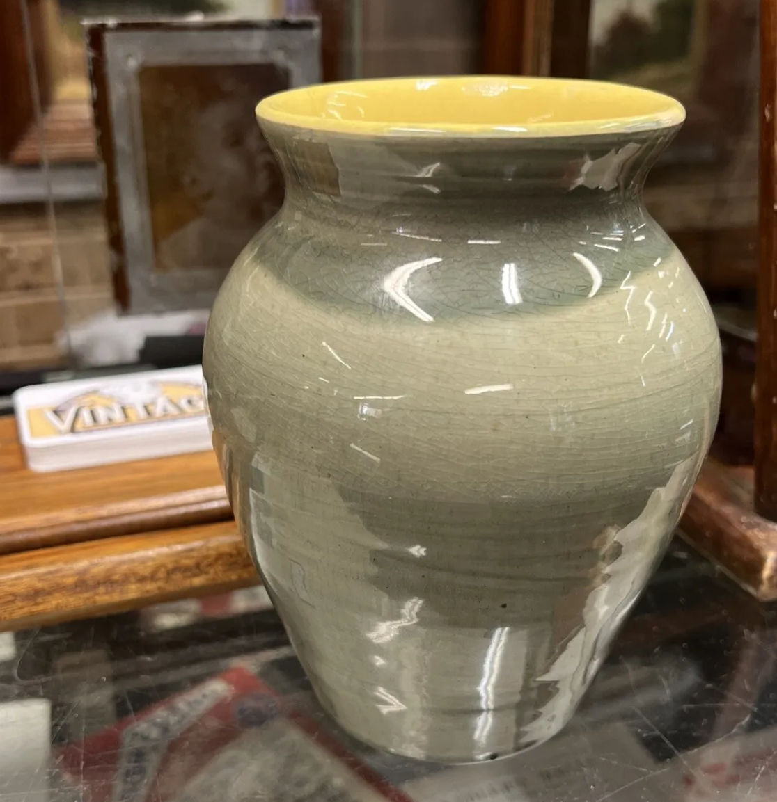 Australian Pottery Vase Signed