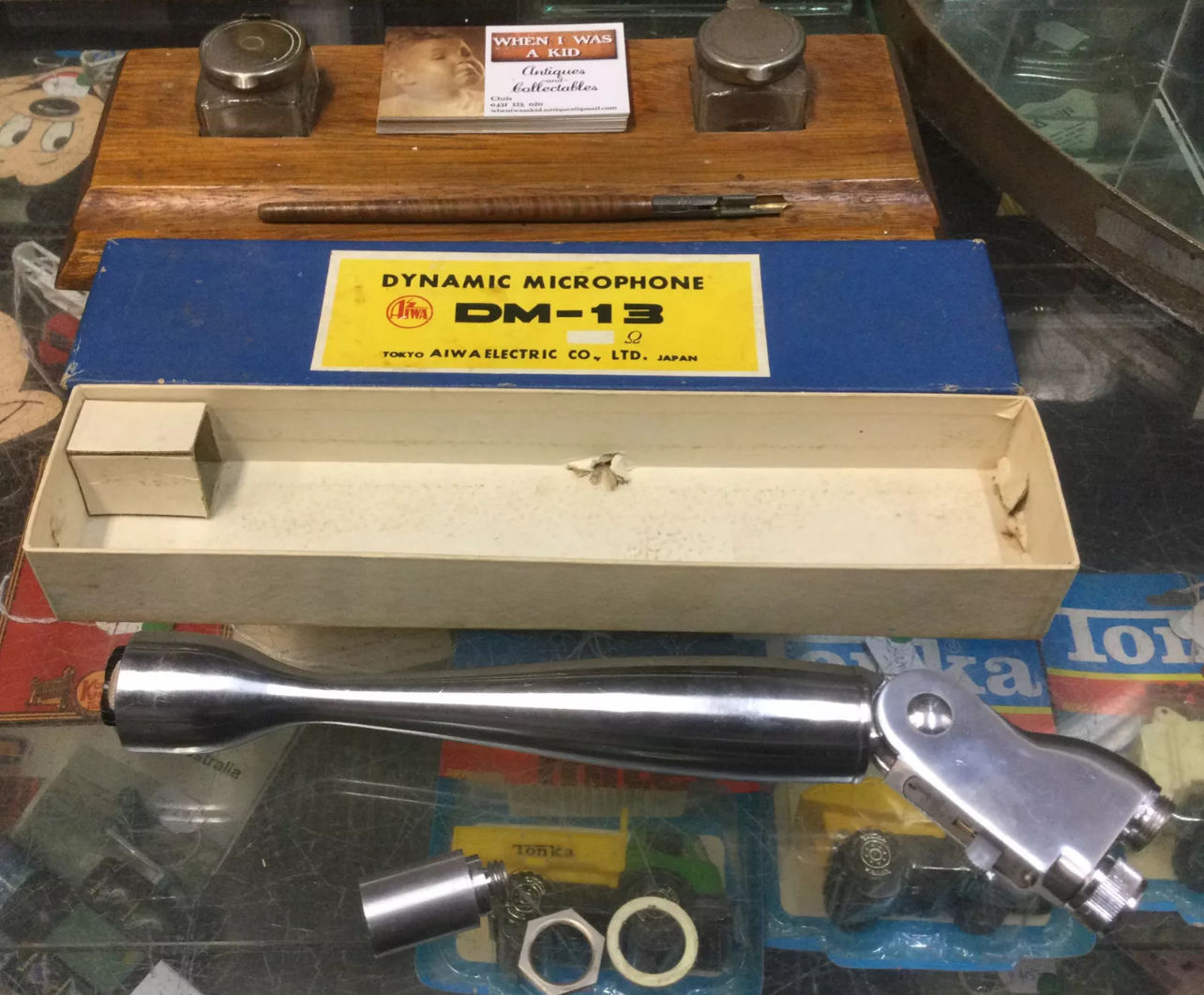 Vintage Aiwa DM-13 Dynamic Microphone