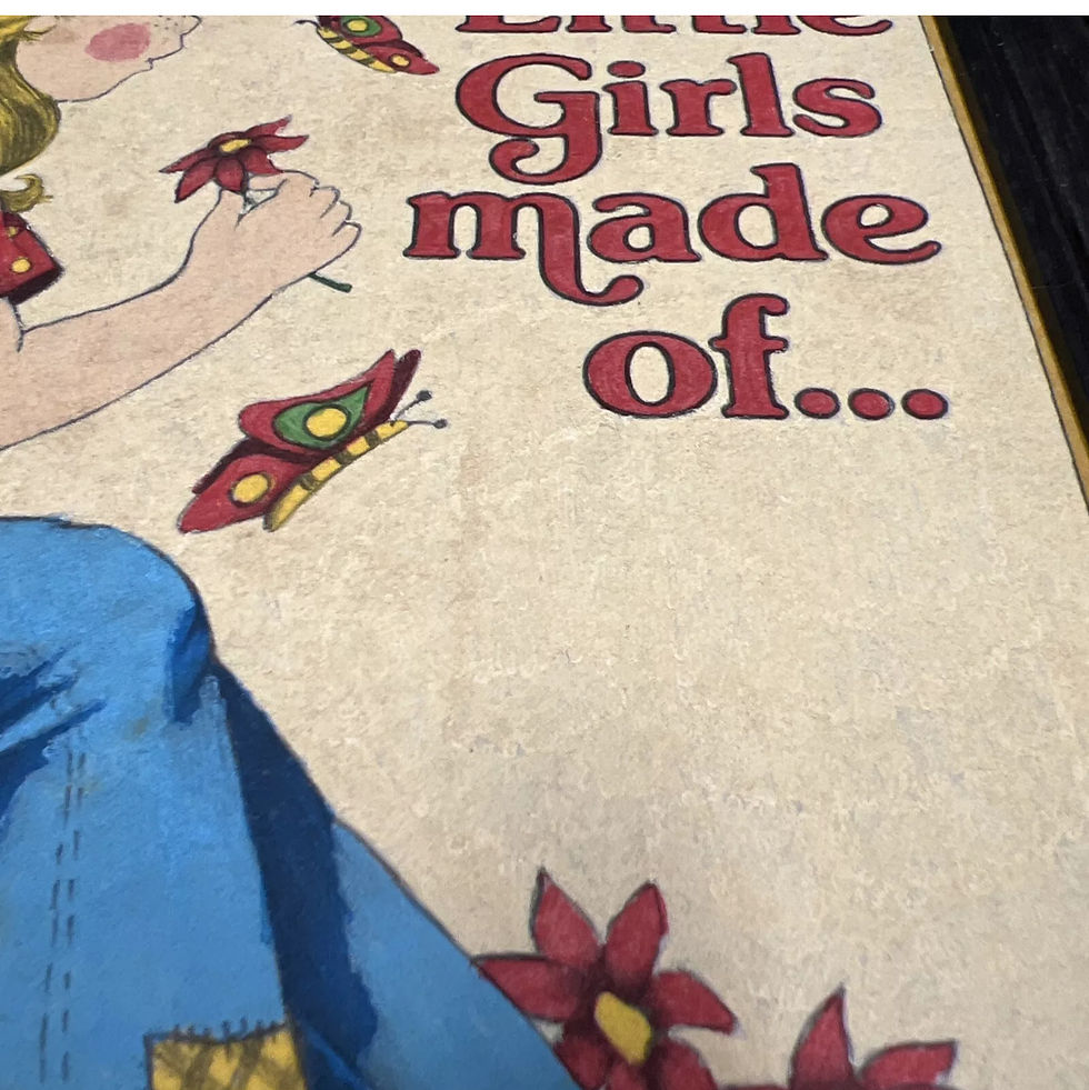 Thumbnail: 2  VINTAGE 1960’s-70’s  Framed Pictures Boy Girl