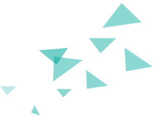 Verstreute Blau Triangles 2