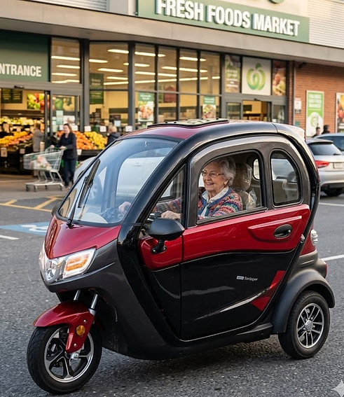 Pod 3 driving