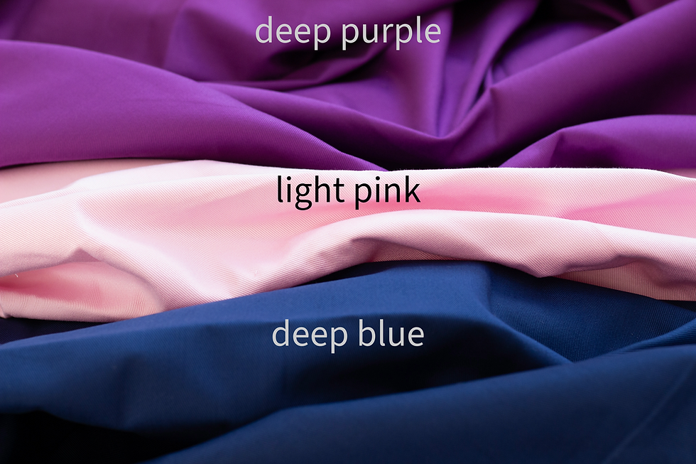 Thumbnail: Sturdy Purple Cotton Cross Back Apron with Pockets