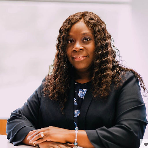 CEO Monica Johnson wearing Spanish Wave