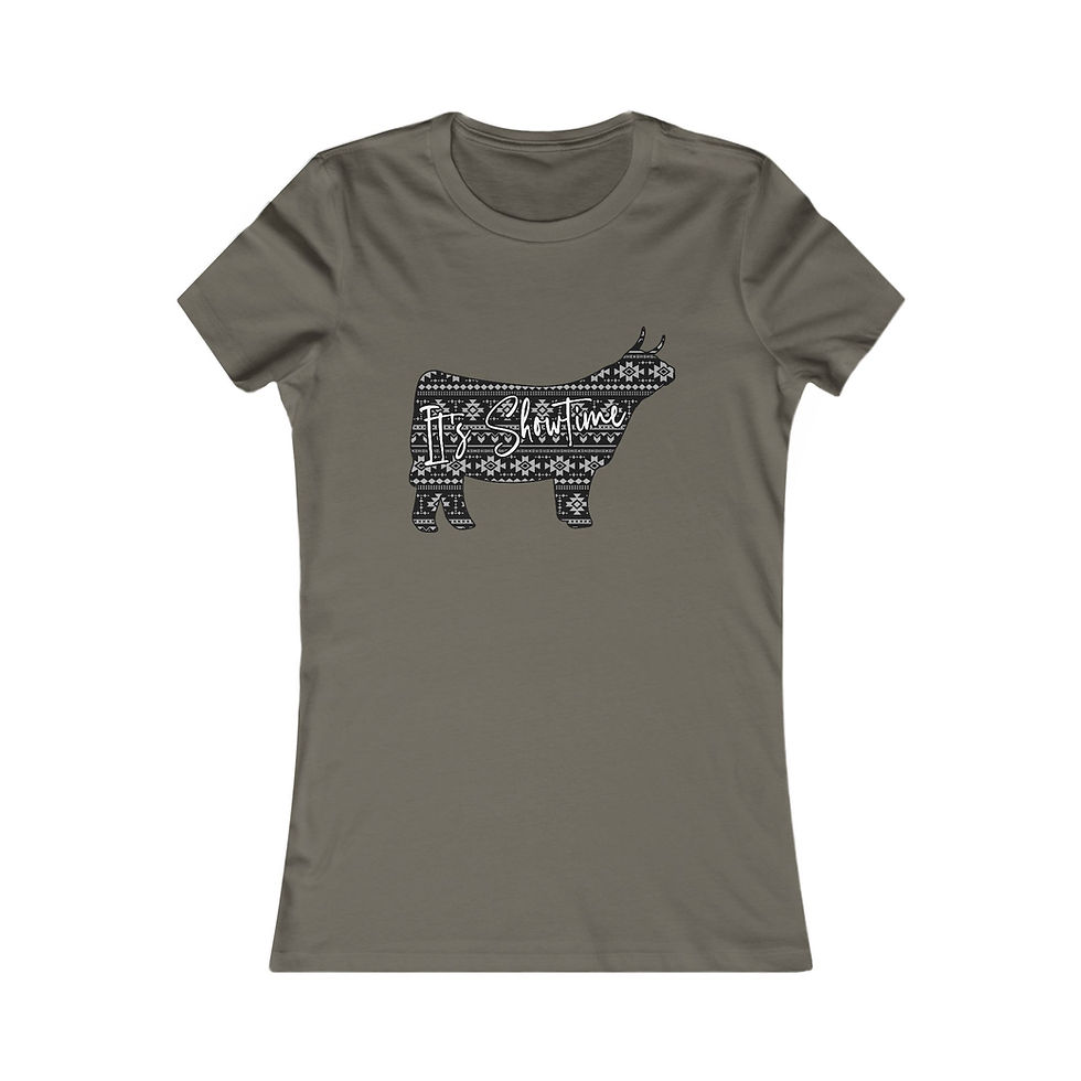 Thumbnail: Showtime Highland Cow Tee — Women's Favorite Show Shirt