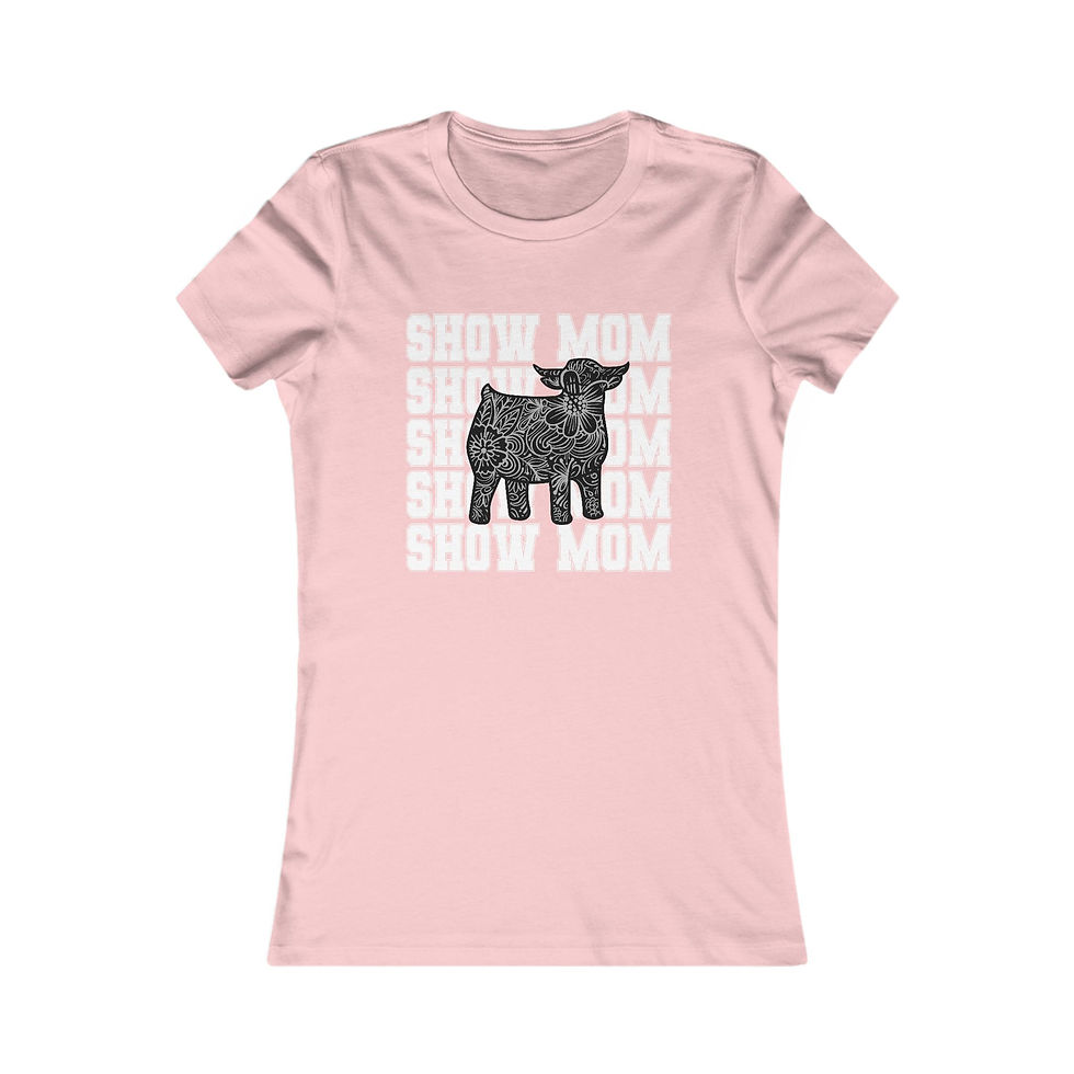 Thumbnail: Show Mom Highland Show Tee — Proud Mom Shirt 