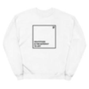 All Gender Fleece Sweatshirt - Gratitude is the Gateway to Joy (Inside the Box)