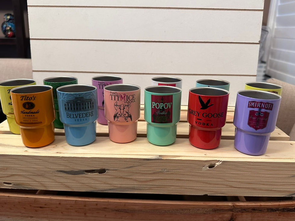 Thumbnail: Set of 6- 3oz tumblers