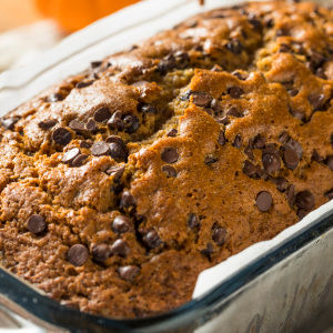 Pumpkin Chocolate Chip Bread