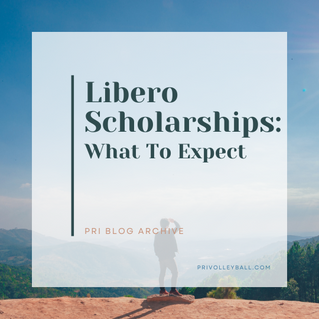 Should you expect to get a 4 year scholarship as a libero?