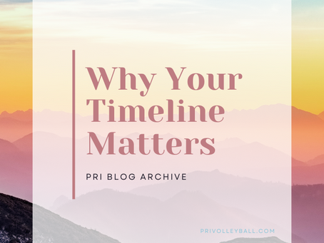 Why Your Timeline Matters