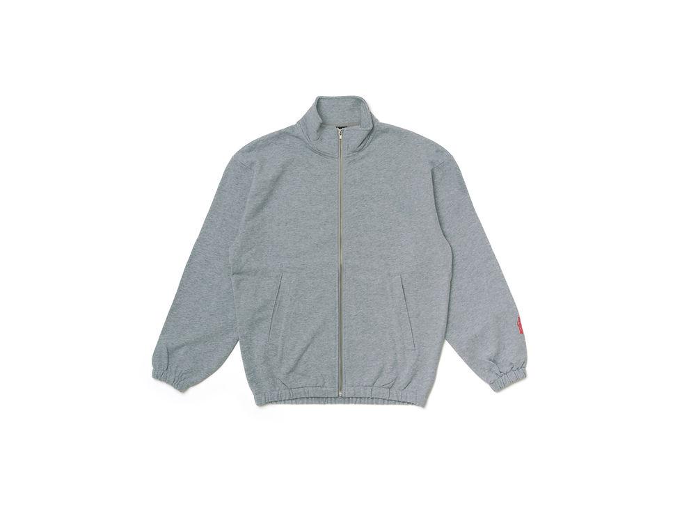 Original Juice® Sweat Full-Zip Stand Jacket grey