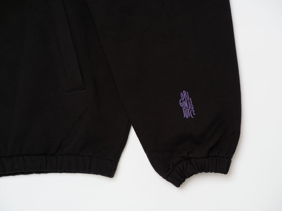 Thumbnail: Original Juice® Sweat Full-Zip Stand Jacket black
