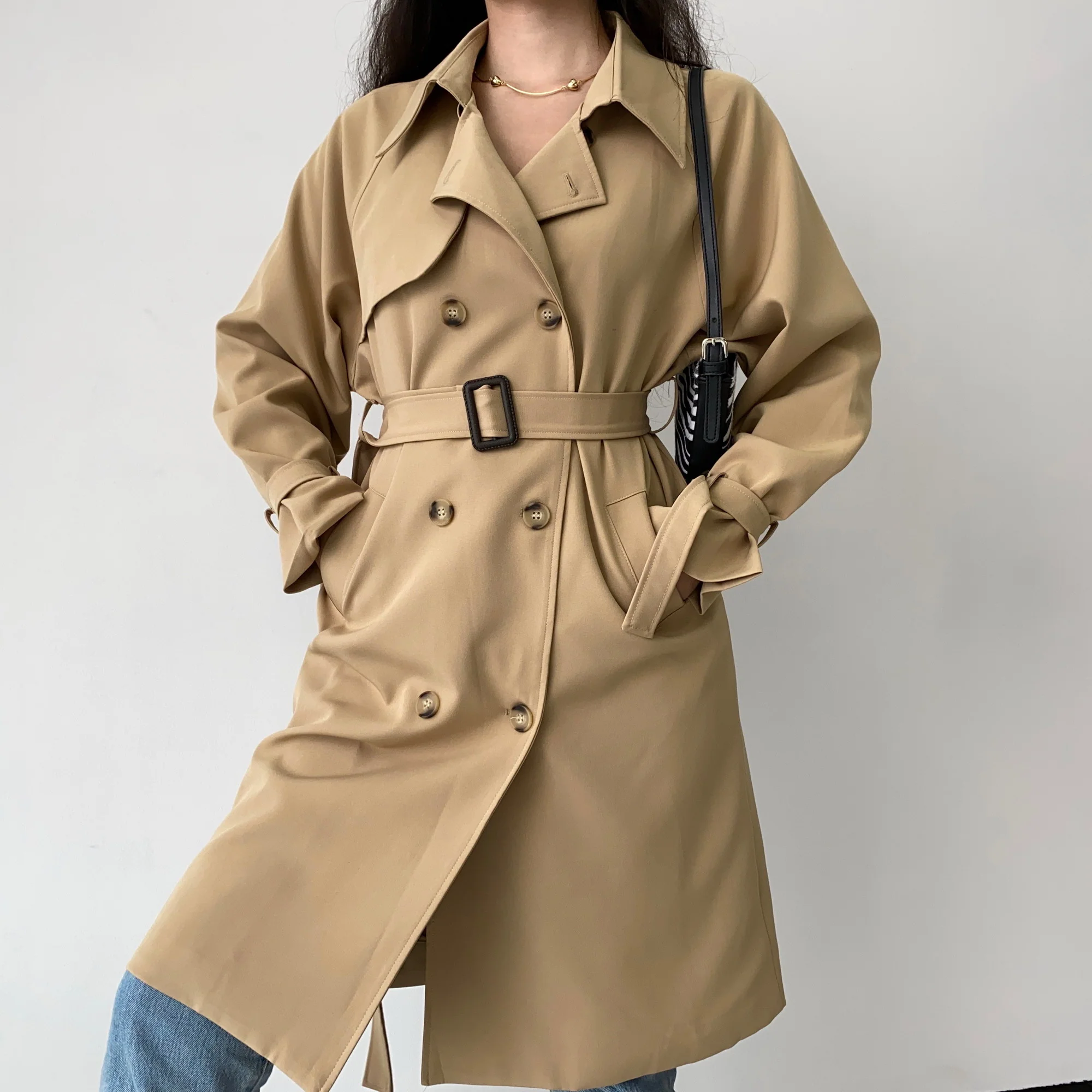 Pelucid Classic British Trench Coat