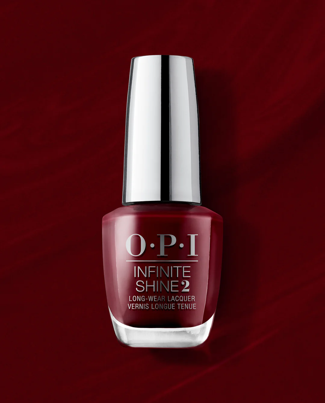 OPI Got the Blues for Red burgundy nail color