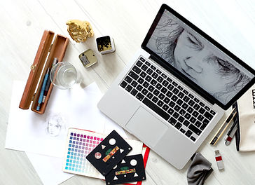 Herramientas de espacio de trabajo creativo