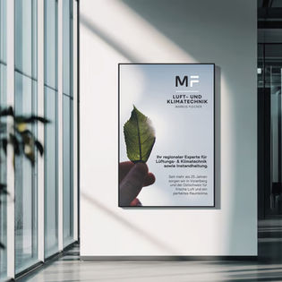 MF Luft- und Klimatechnik; GRAFIKDESIGN . Werbebanner; // Grafikdesign aus Hard . Vorarlberg