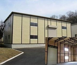 プレハブと内観