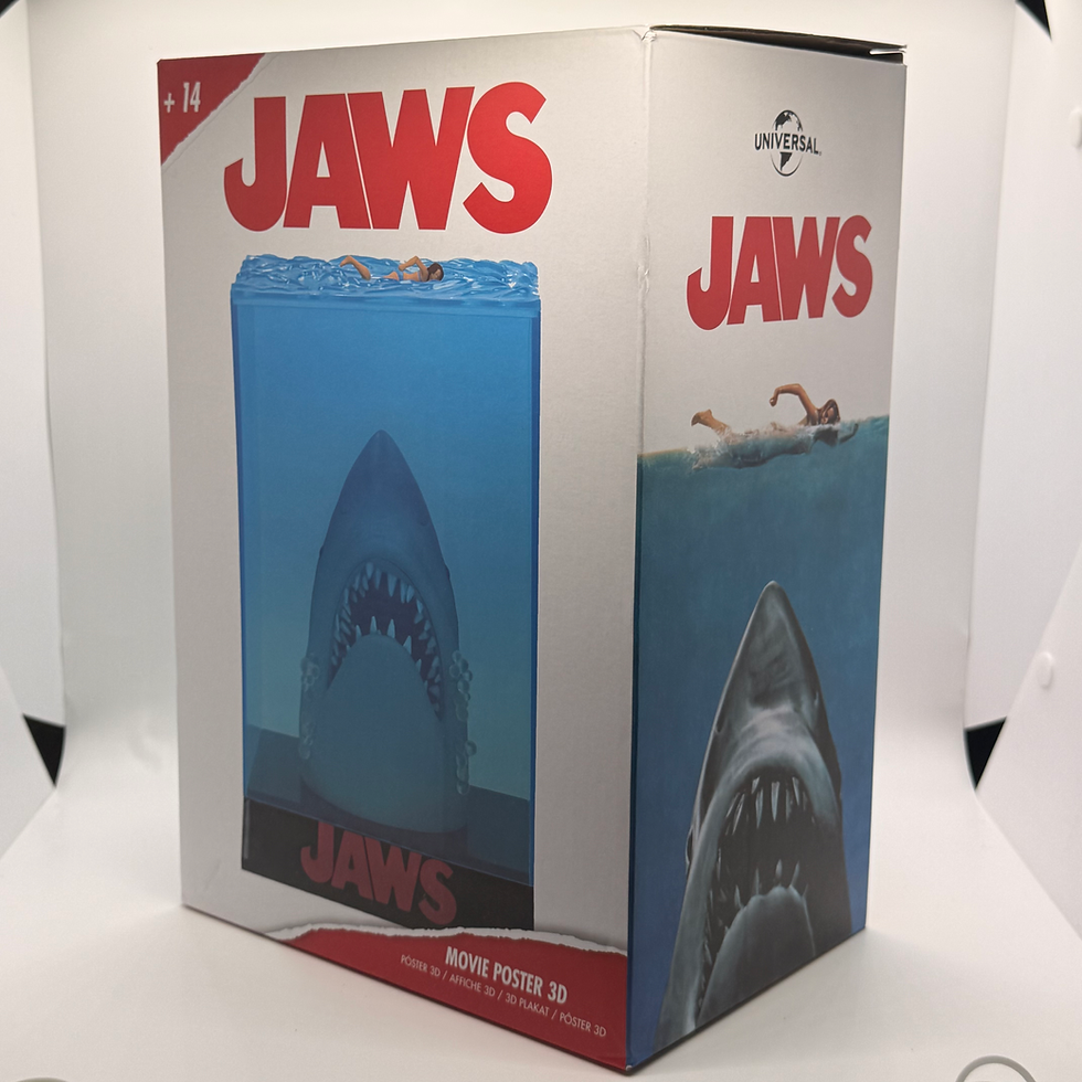 Thumbnail: SD Toys Jaws Movie Poster 3D Diorama Statue