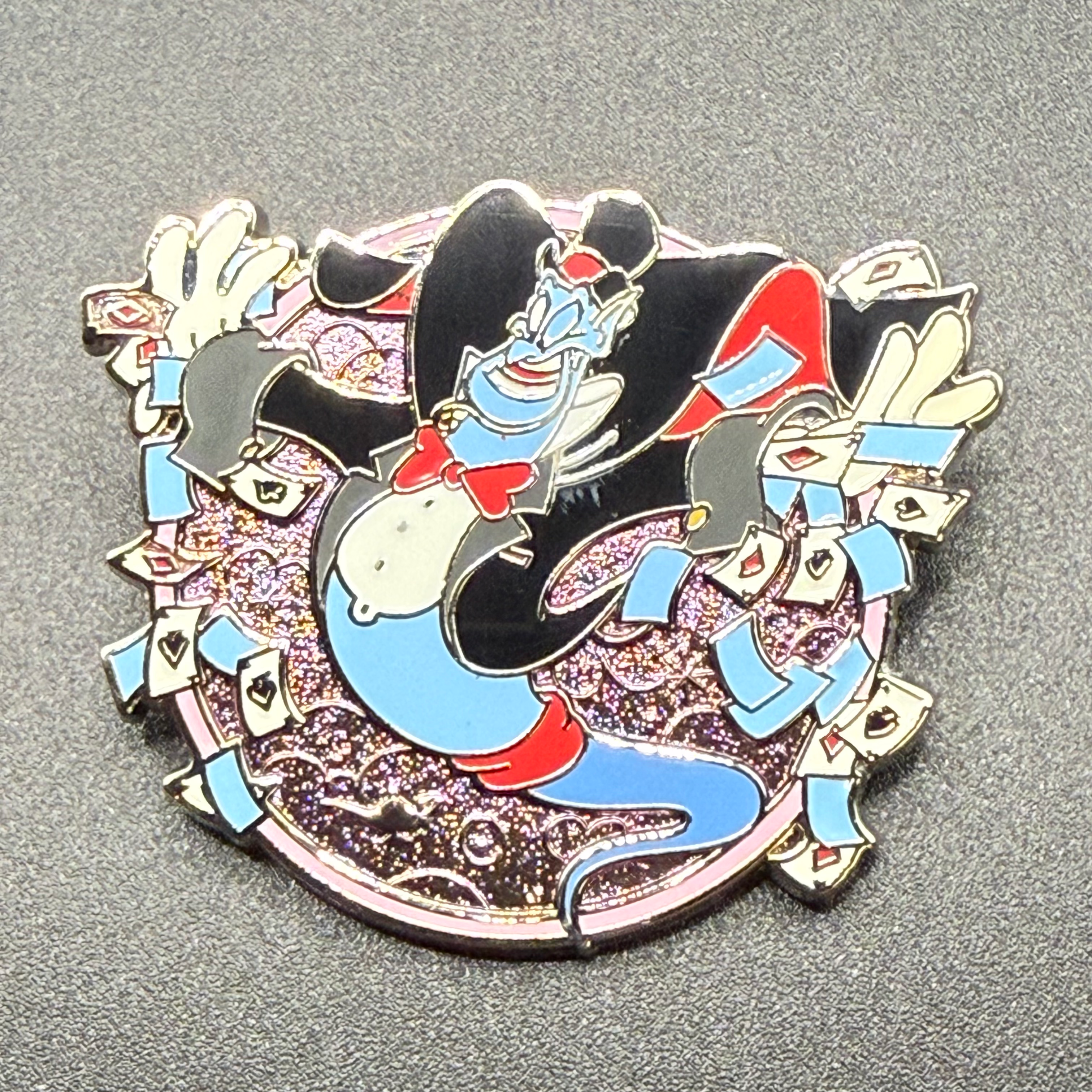 Aladdin 25th Anniversary Collection Genie Mystery Set Magician Genie Pin