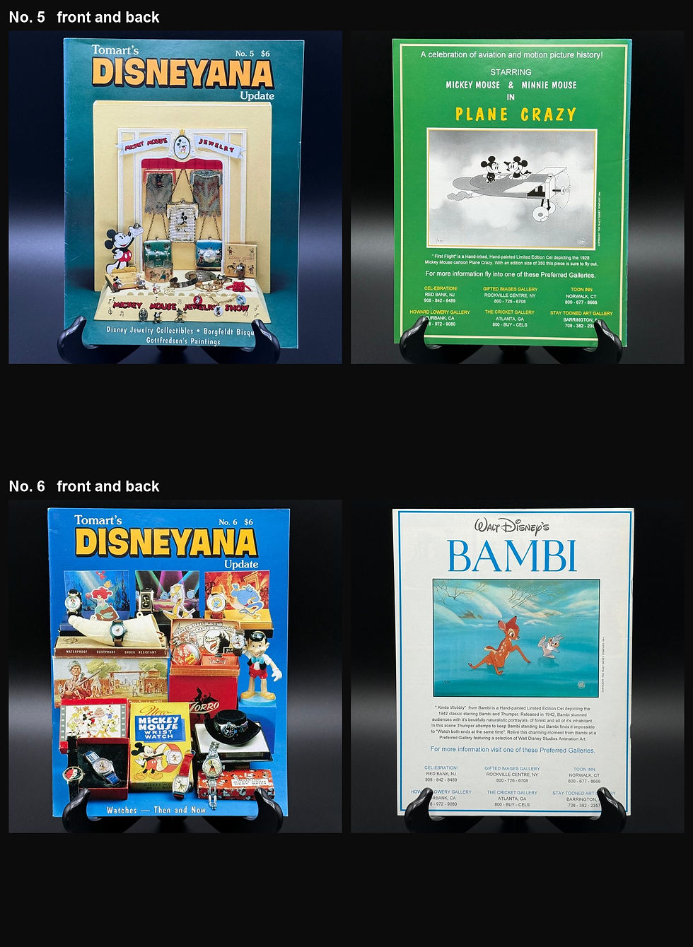 Thumbnail: Tomart's Disneyana Update Magazine Lot of 51 Issues No. 1 to 54 1994 to 2000s