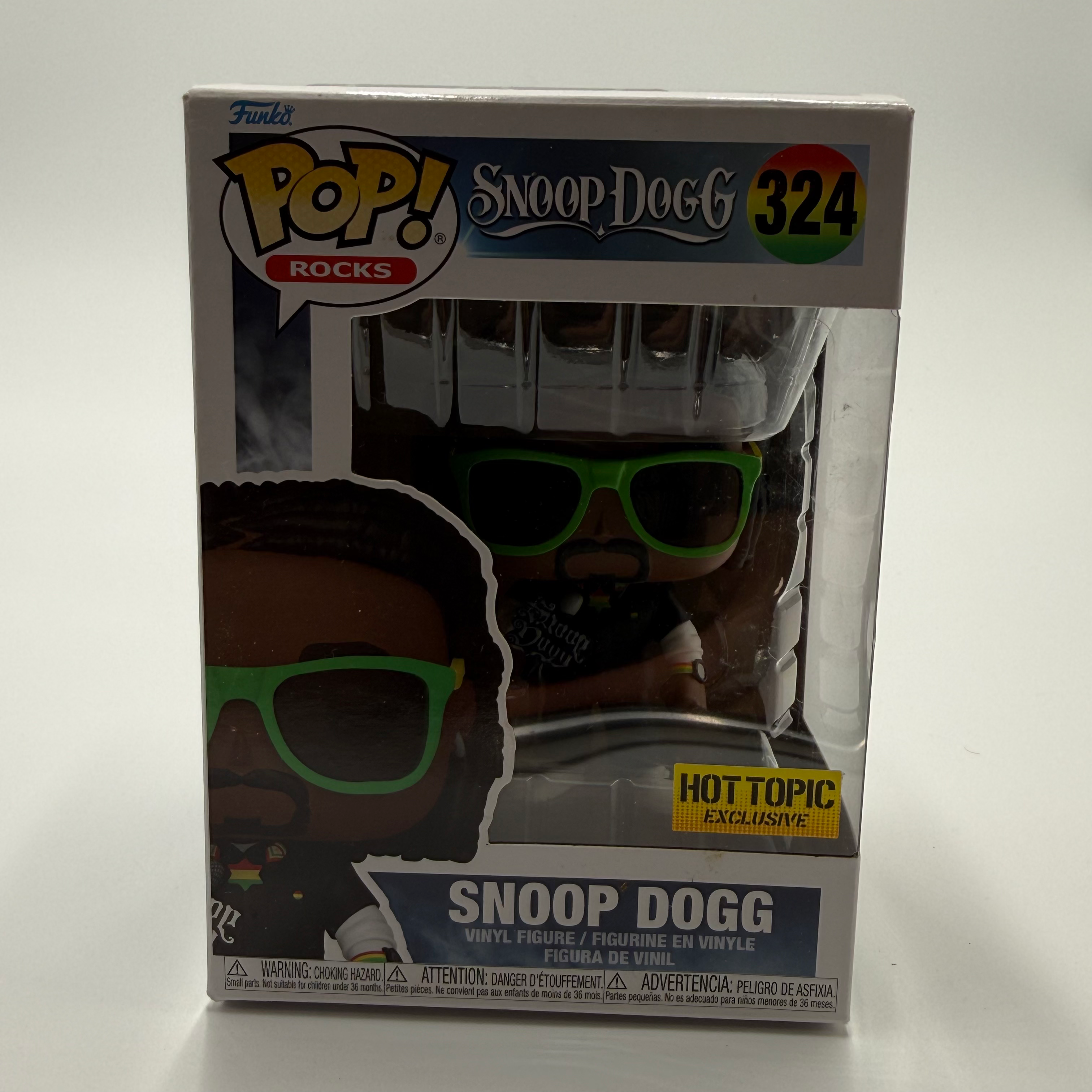 Funko Pop! Rocks Snoop Dogg #324 Hot Topic Exclusive