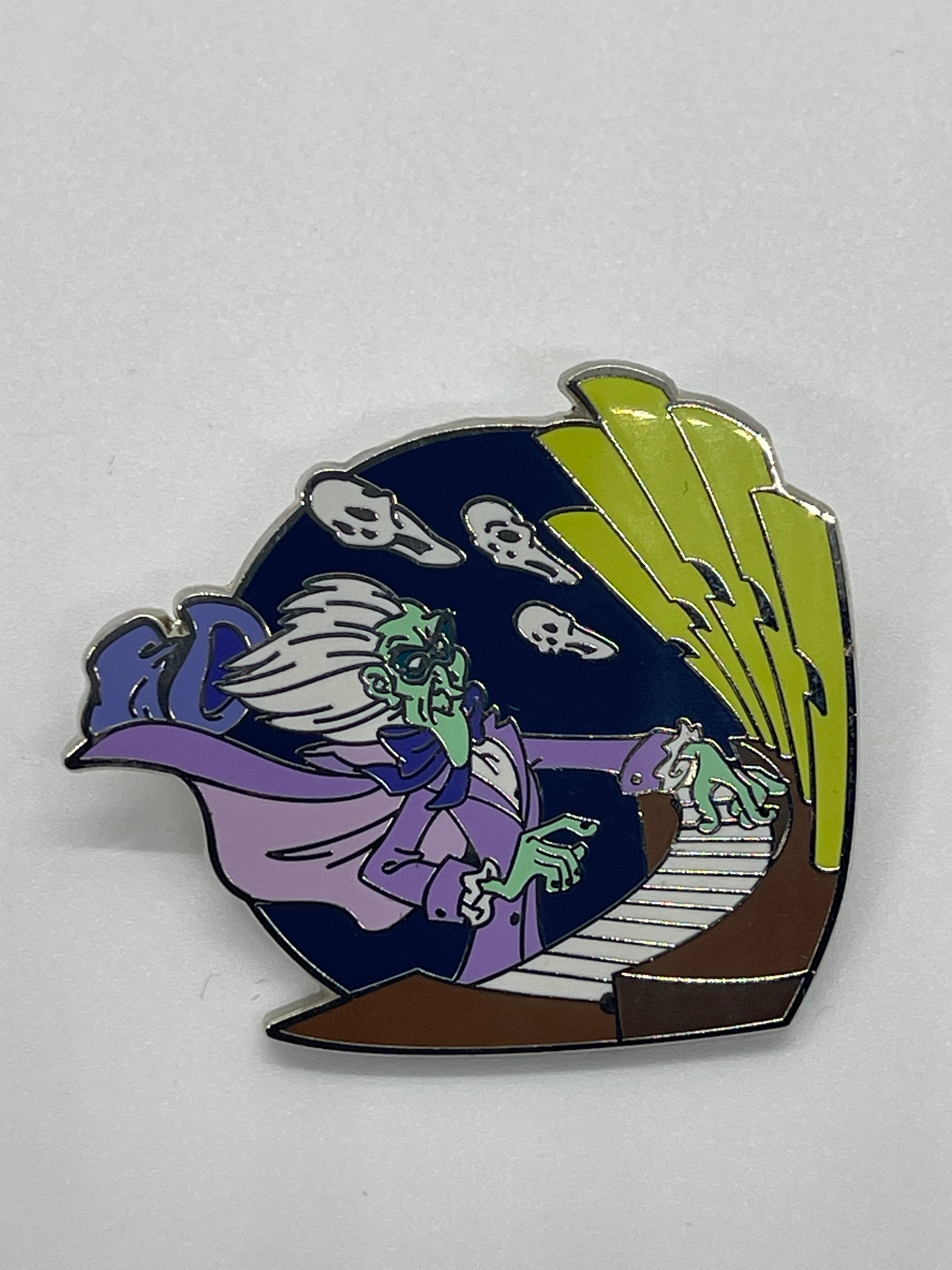 Disney Haunted Mansion Deluxe Set Organist Ghost Pin