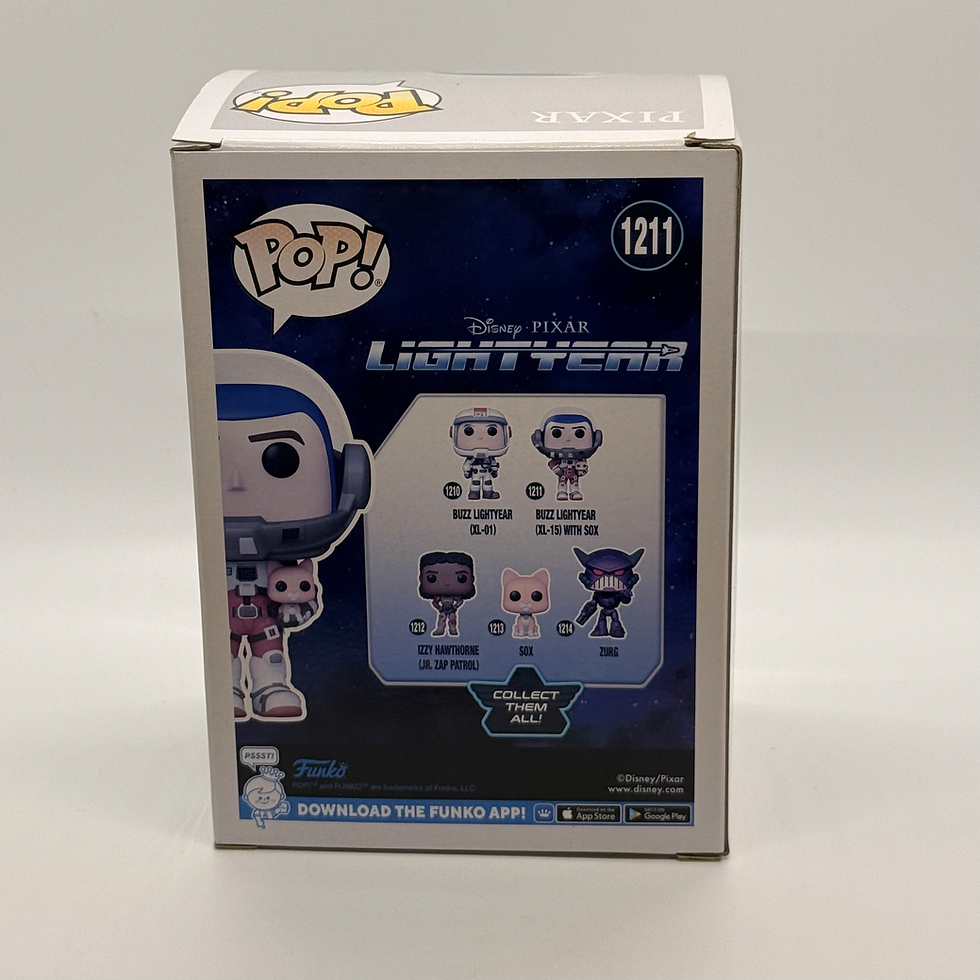Thumbnail: Funko Pop Vinyl Figure Buzz Lightyear (XL-15) with Sox 1211