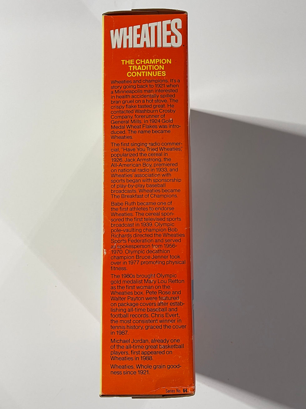 Thumbnail: 1992 Vintage Wheaties 2 Great Hockey Champions Lemieux/Jagr Unopened Cereal Box