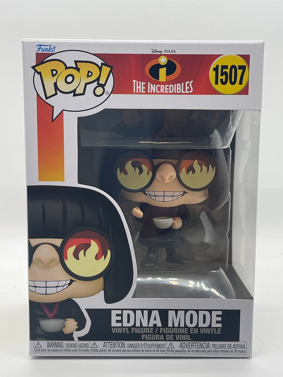 The Incredibles 20th Anniversary Edna Mode Funko Pop! Vinyl Figure #1507