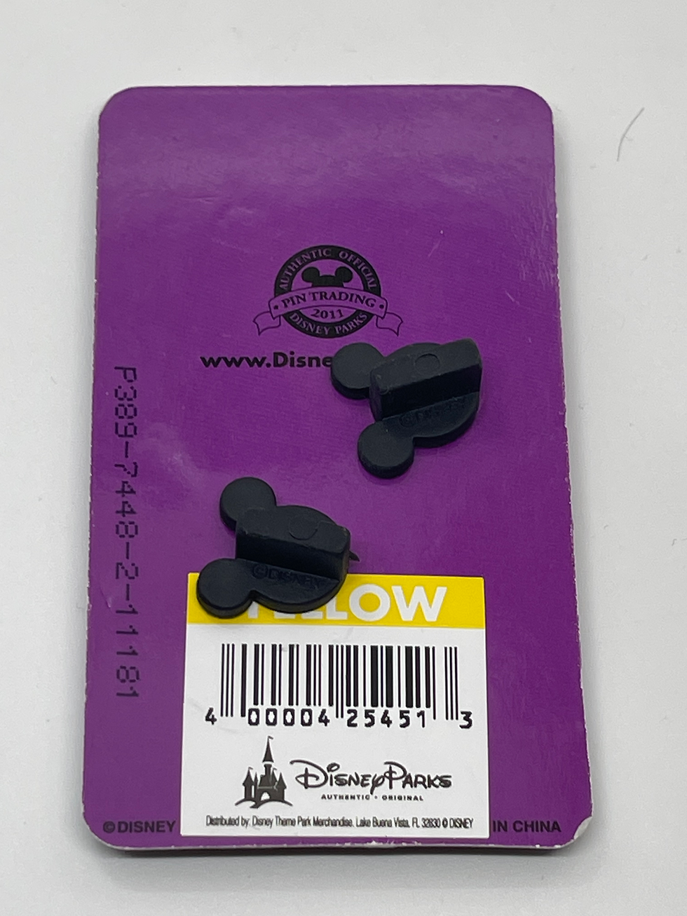 Thumbnail: Mickey's Not So Scary Halloween Party Mickey and Minnie Passholder LE Pin Card