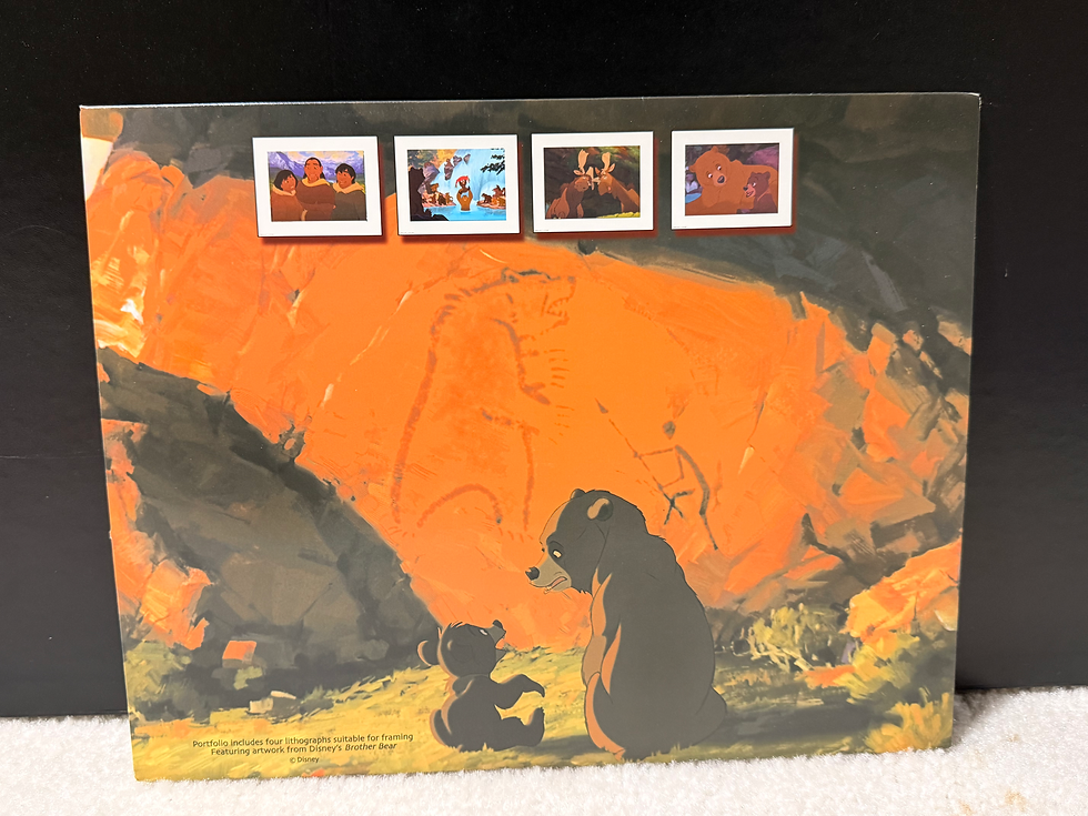 Thumbnail: Disney Store Brother Bear Set of 4 Lithographs