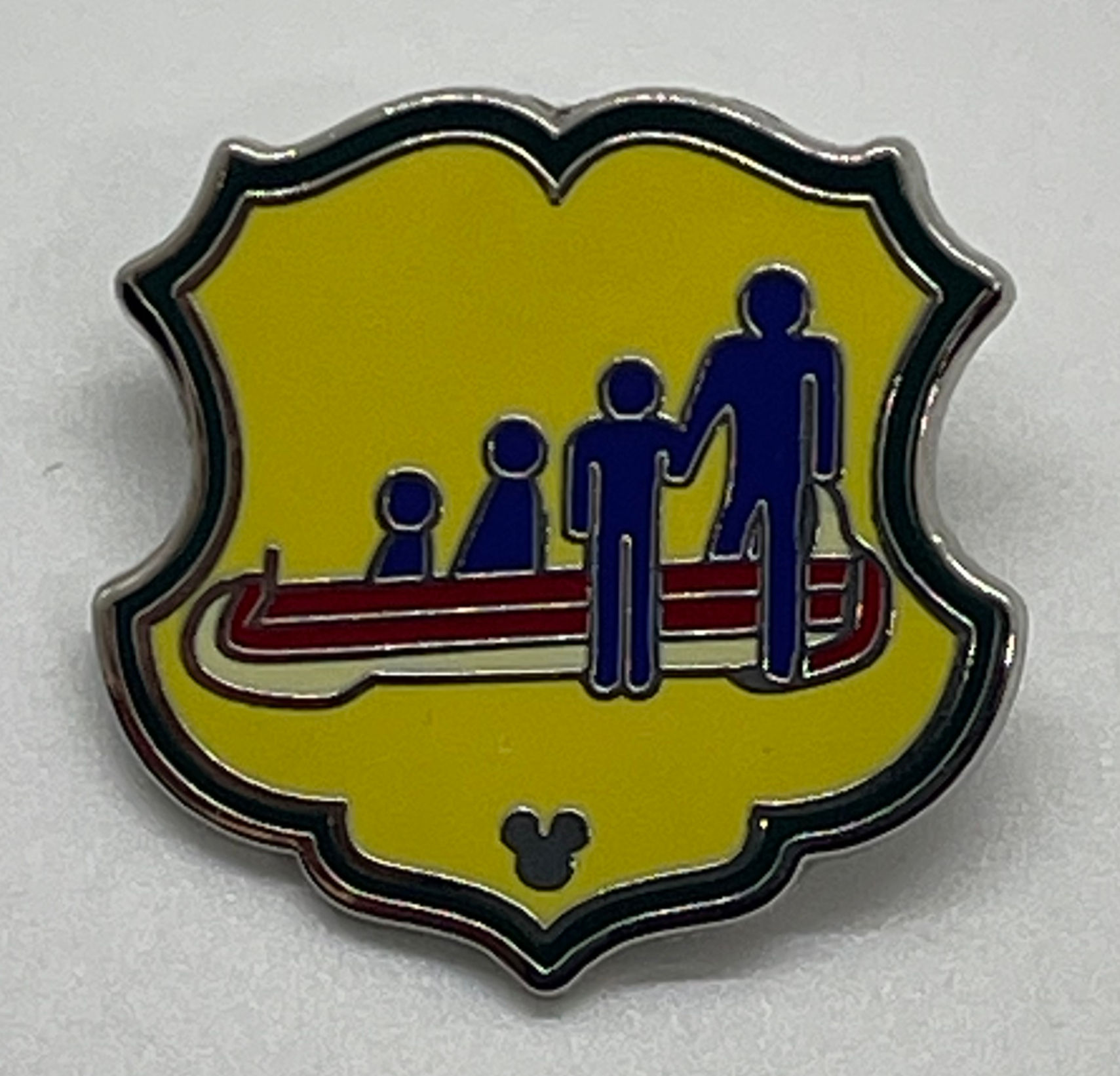 2011 Hidden Mickey - Disneyland Icons - Matterhorn Bobsleds Sign Pin