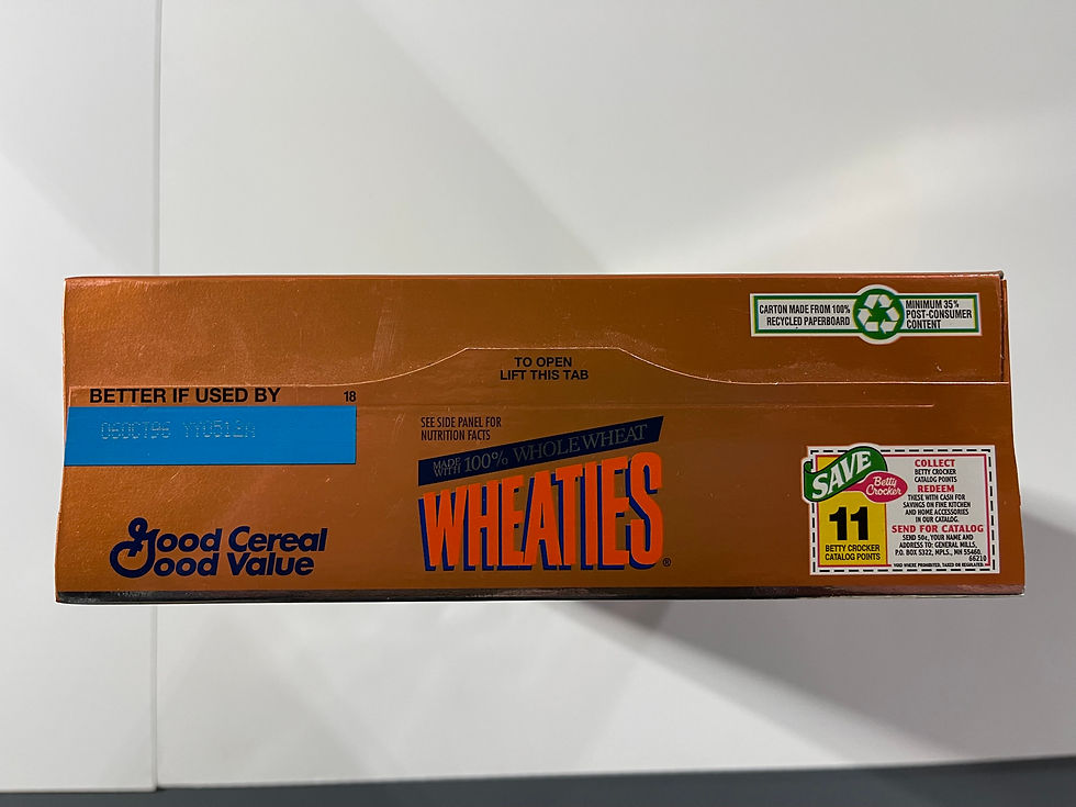 Thumbnail: 1996 Vintage Wheaties Super Bowl 30th Anniversary Unopened Box