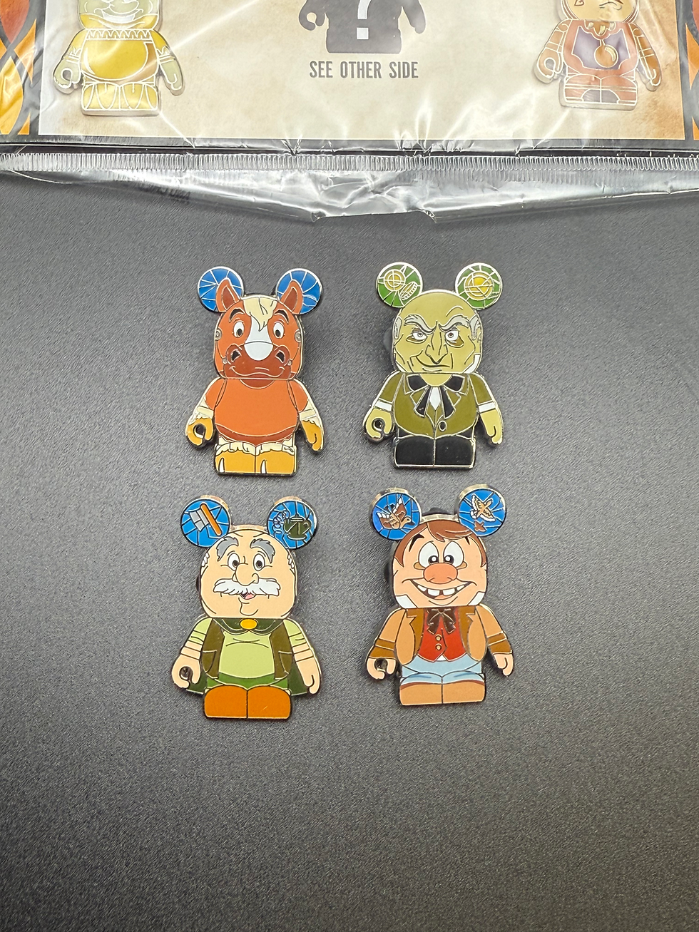 Thumbnail: 2013 Vinylmation Beauty and the Beast Collector's 10-pin Complete Set